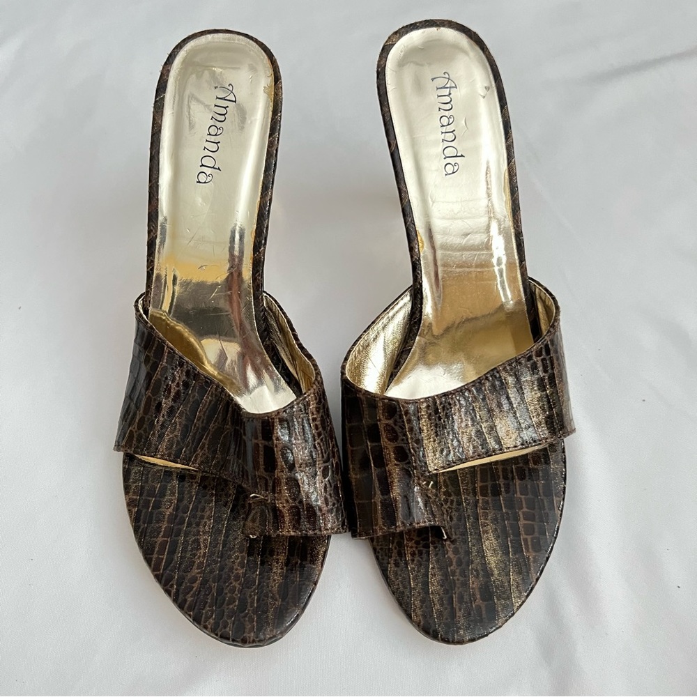 Size 10 Amanda Sandal Heels